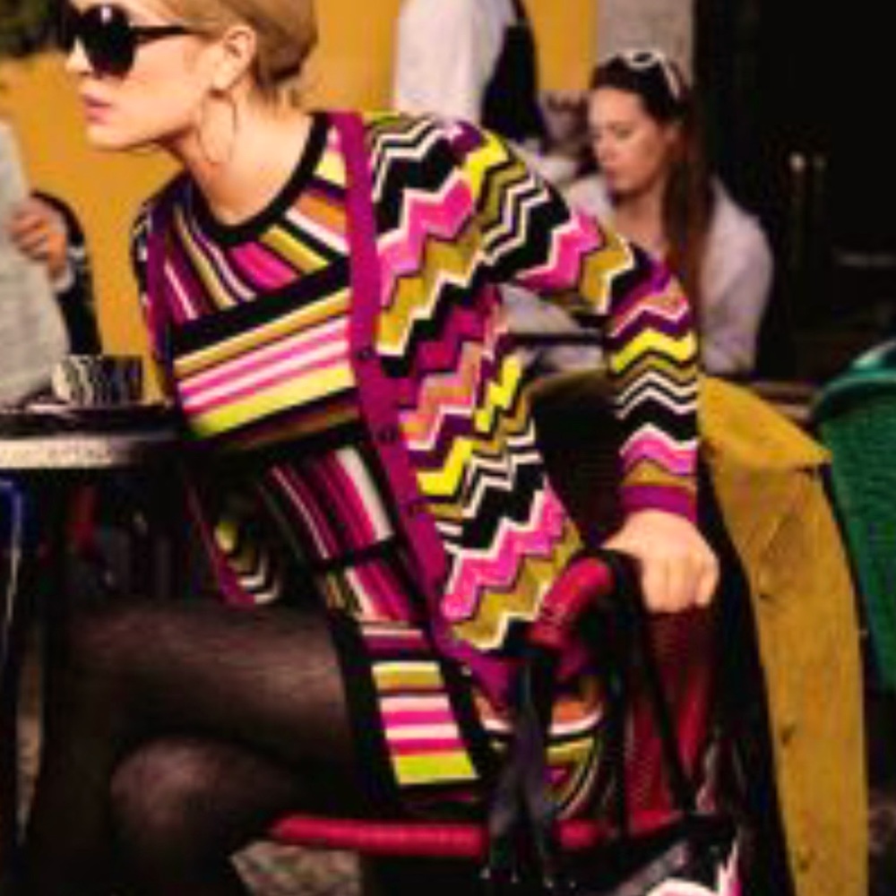 MISSONI Chevron Cardigan! 💗🖤💗